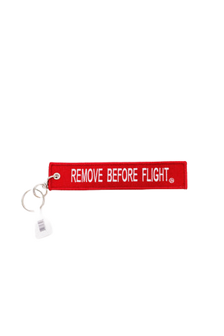 Remove Before Flight Keychain